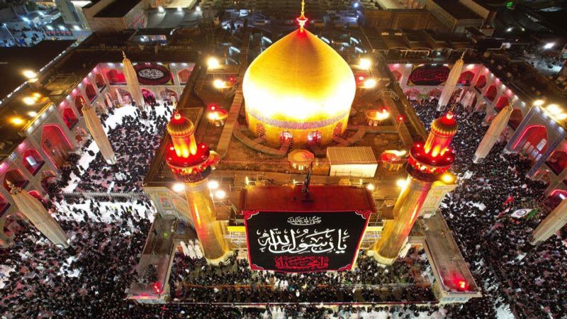 العراق: بالصور.. إحياء مراسم العزاء بذكرى شهادة النبي الأكرم محمد (ص) في النجف الأشرف