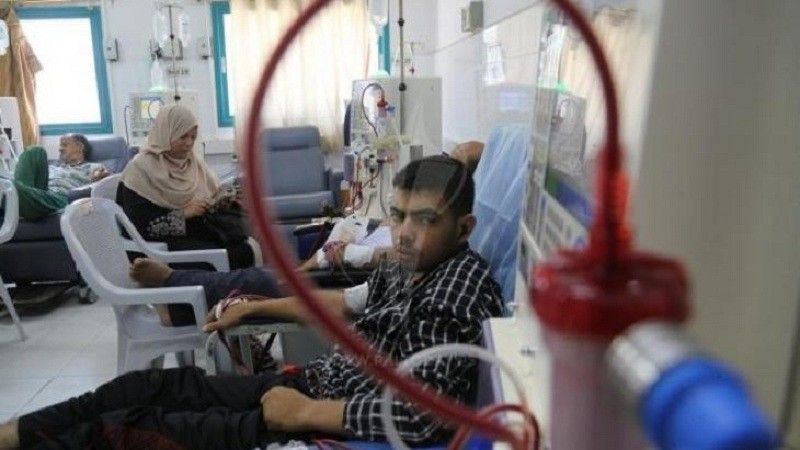 حياة 1100 مريض بالفشل الكلوي مهددة في غزة