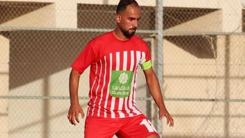 استشهاد لاعب كرة قدم فلسطيني في العدوان على غزة