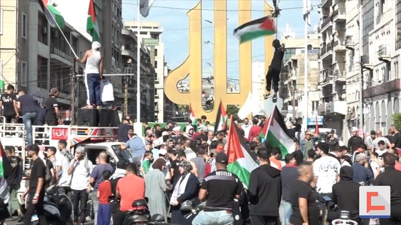 مسيرات يومية في طرابلس داعمة للمقاومة في لبنان وانتصارًا لفلسطين