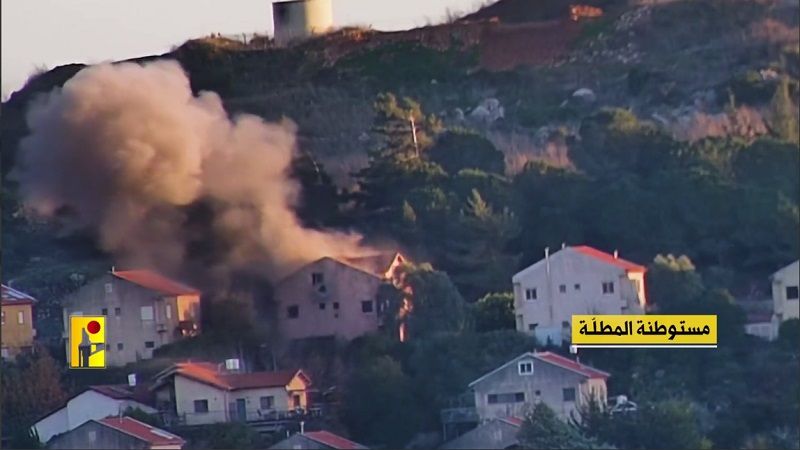 مشاهد من استهداف المقاومة الإسلامية مستوطنات العدو الإسرائيلي