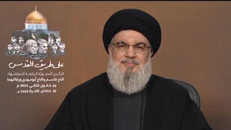 السيد نصر الله: طوفان الأقصى وما يجري على كل الجبهات أسقط مفهوم الملجأ الآمن للصهاينة الذي على أساسه تقوم هجرة ملايين اليهود الى اسرائيل وقد بدأت الهجرة المعاكسة