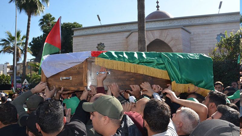 حركة حماس تشيّع الشهيد وليد أحمد حسنين في صيدا&nbsp;