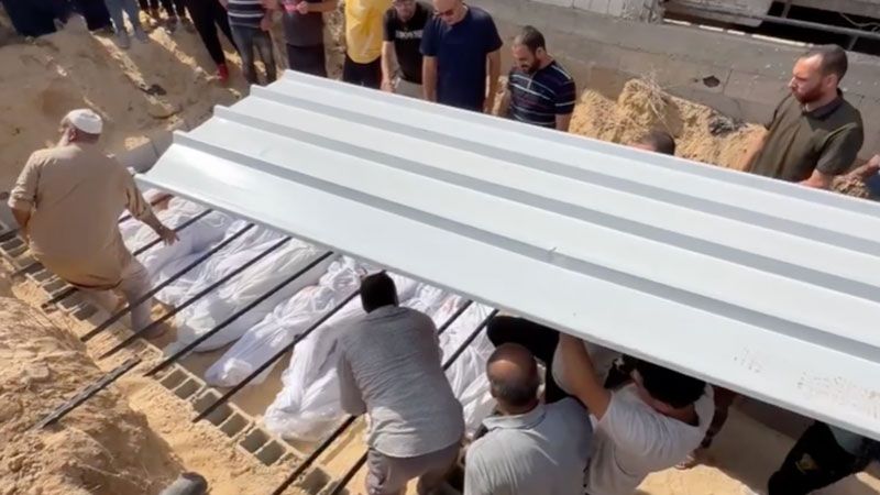 أكثر من 120 مقبرة جماعية عشوائية في غزة جراء العدوان المتواصل