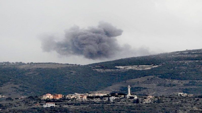 لبنان: غارة للطيران الحربي الصهيوني على أطراف ميس الجبل 