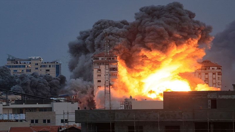 فلسطين المحتلة: طيران الاحتلال يستهدف منزلًا في حي الجنينة شرقي رفح