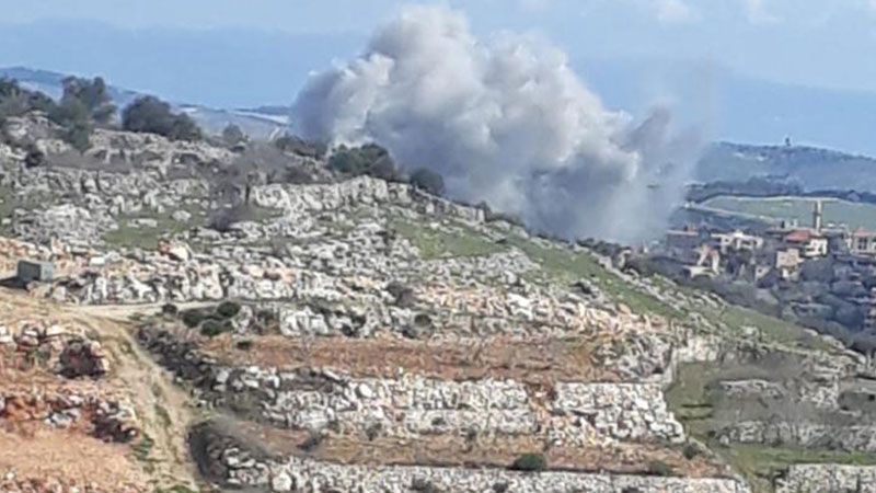 لبنان: غارة إسرائيلية تستهدف المنطقة الواقعة بين بلدتي مركبا ورب ثلاثين
