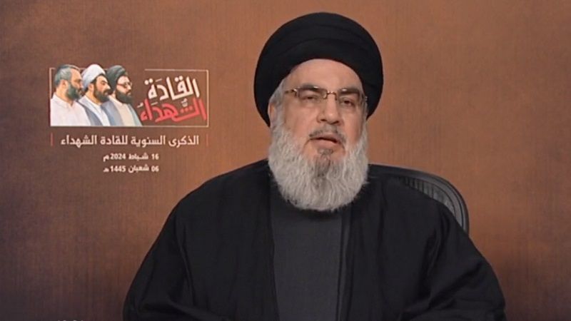  السيد نصر الله: تضحيات حركات المقاومة لا تنطلق من حالة انفعالية أو رد فعل مؤقت بل من الوعي والبصيرة والمعرفة بالأهداف