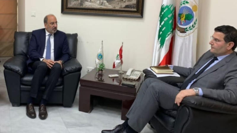 لبنان| وزير الزراعة استقبل ريزا: ضرورة وقوف المنظمات الدولية إلى جانب لبنان وشعبه ومزارعيه