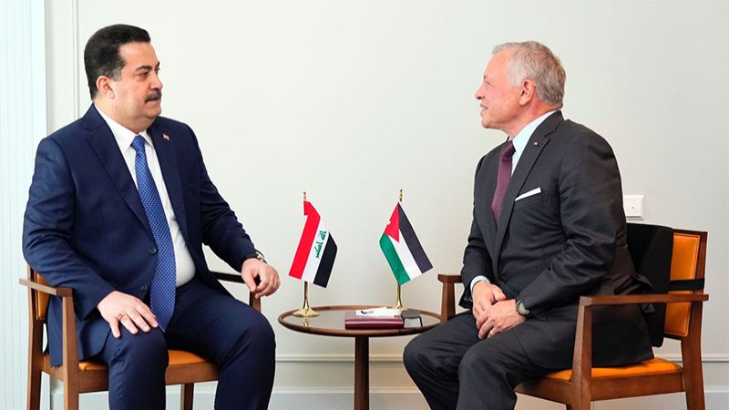 رئيس الوزراء العراقي بحث مع ملك الأردن استمرار العدوان على غزّة: لتدارك انتشار الصراع في المنطقة