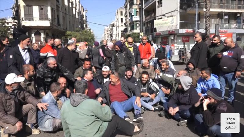 التحركات المطلبية تعود إلى شوارع مدينة طرابلس