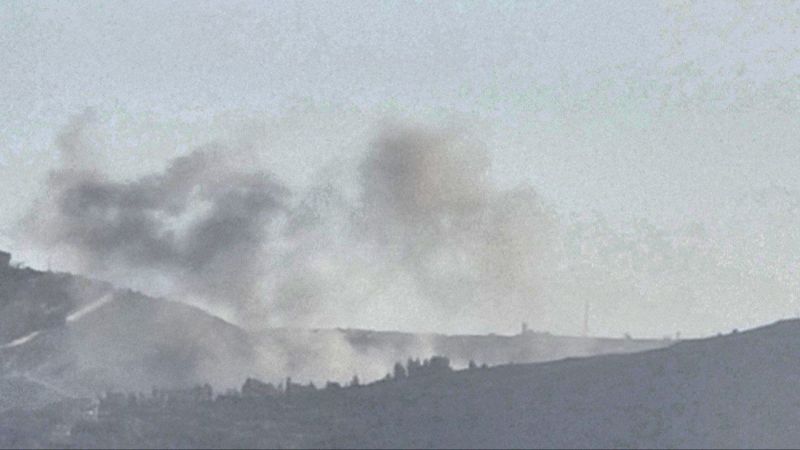 لبنان: الطيران الحربي نفذ غارة جوية إستهدفت بالصواريخ بلدة العديسة الجنوبية