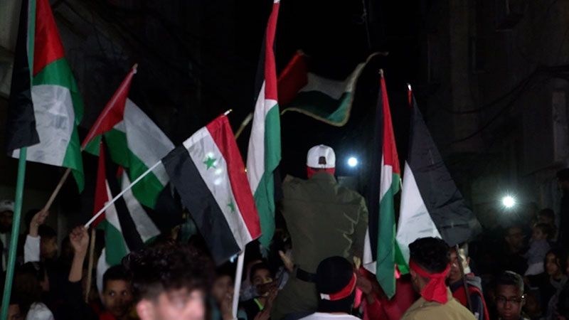 المخيّمات الفلسطينية في سوريا تواصل مسيراتها دعمًا لغزّة