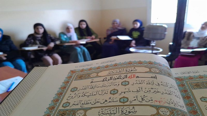 لبنان| معهد السيدة سليل في شمسطار يفتتح برنامجه القرآني لجميع الفئات العمرية