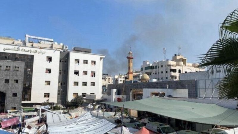 فلسطين المحتلة: قصف مدفعي إسرائيلي متواصل على المنازل المحيطة بمجمع الشفاء الطبي بمدينة غزة