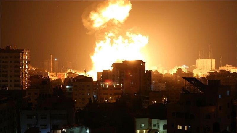 فلسطين: إصابات بقصف الاحتلال مقر بلدية البريج وسط قطاع غزة