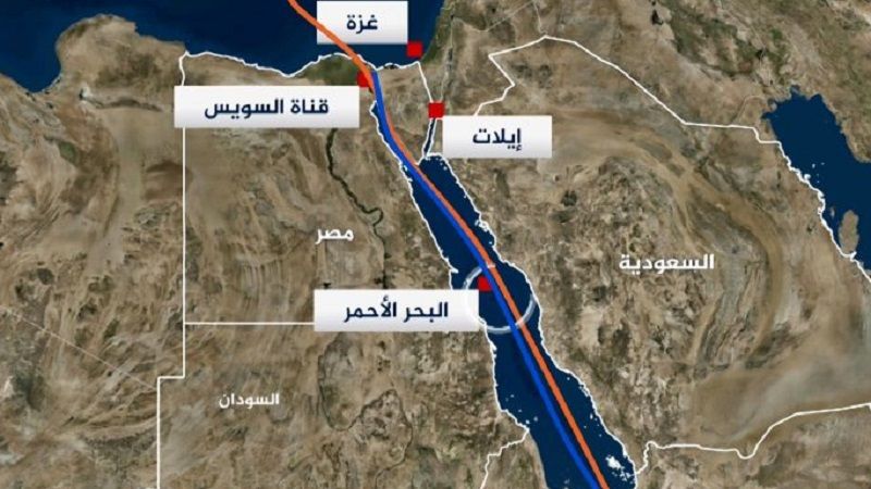 إعلام العدو: ميناء "إيلات" متوقف كليًا عن العمل بسبب الضربات اليمنية