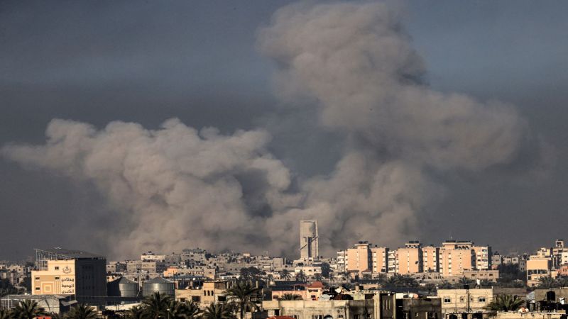 فلسطين: غارات صهيونية متتالية على المناطق الغربية في خان يونس جنوبي غزة