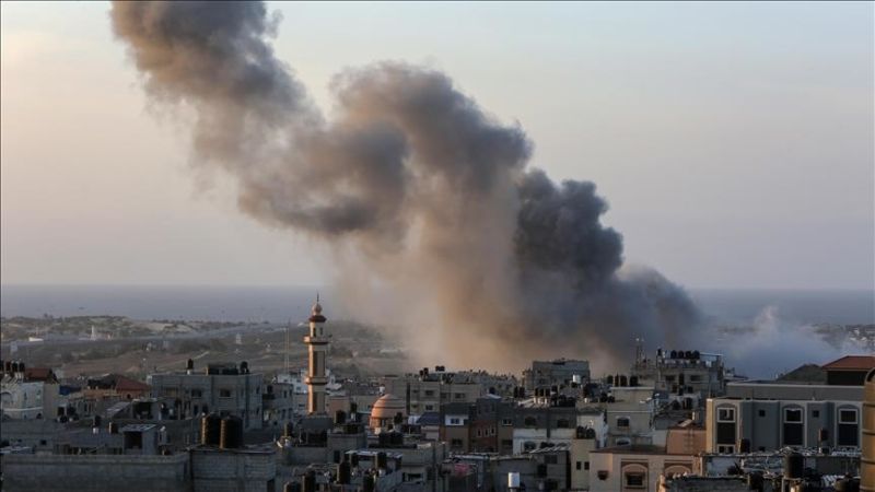 فلسطين المحتلة: طائرات الاحتلال تشن غارات على شمال مخيم النصيرات