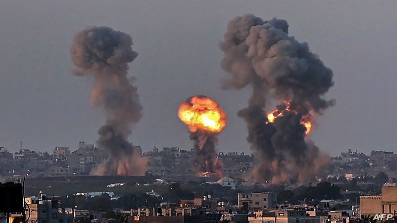 فلسطين المحتلة: تجدد القصف المدفعي الصهيوني على شمال مخيم النصيرات وسط قطاع غزة