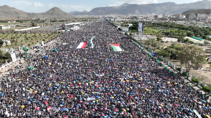 مسيرات مليونية في اليمن.. &quot;وفاء يمن الأنصار لغزة الأحرار&quot;