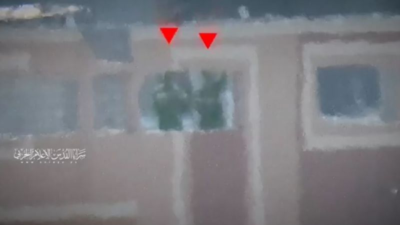 &nbsp;فيديو: استهداف جنود العدو في حي الشيخ عجلين جنوب مدينة غزة