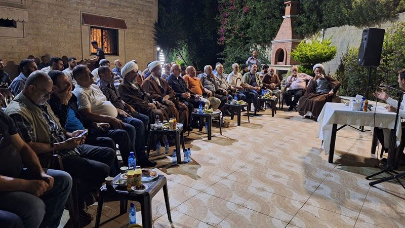 بالصور.. حزب الله يواصل تنظيم لقاءات سياسية حوارية في صيدا والجوار 