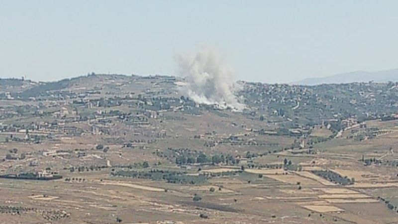 لبنان: الطيران الحربي الصهيوني يشنّ غارة جوية استهدفت بلدة حولا