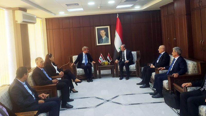 الوزير فيّاض من دمشق لـ&quot;العهد&quot;: لتعزيز التعاون بين لبنان وسوريا في كل المجالات