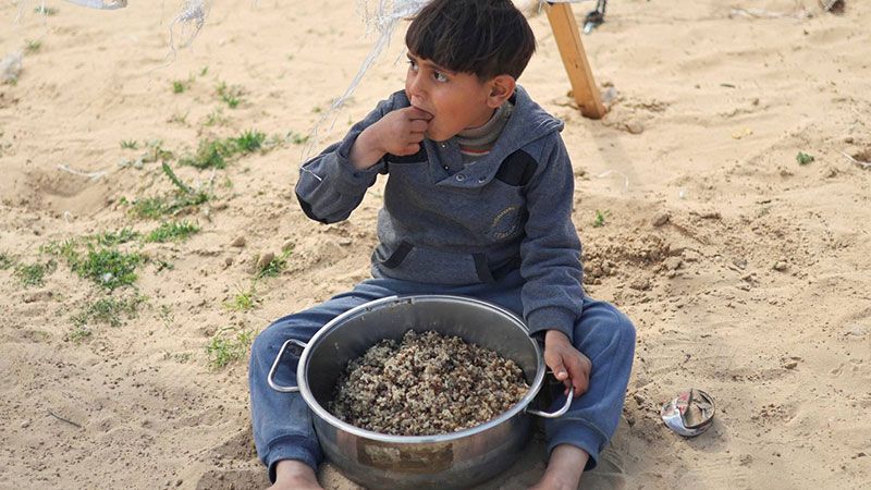 اليونيسف: 90% من أطفال غزة يفتقرون للغذاء الكافي