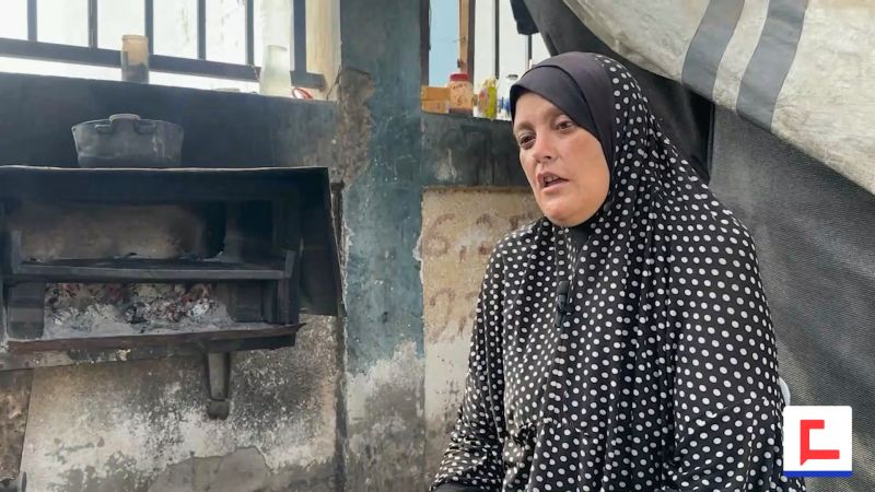 إمرأة فلسطينية تتحدى ظروف الحرب في غزة لإعالة أسرتها