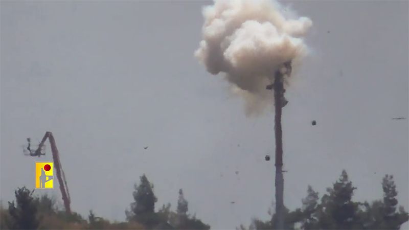 فيديو: استهداف المقاومة الإسلامية الأجهزة التجسّسيّة المُستَحدثة في ثكنة "راميم"