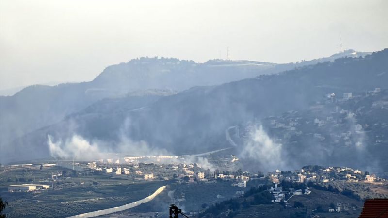 لبنان: مدفعية العدوّ تواصل استهدافها لبلدة كفركلا بالقذائف الفوسفورية