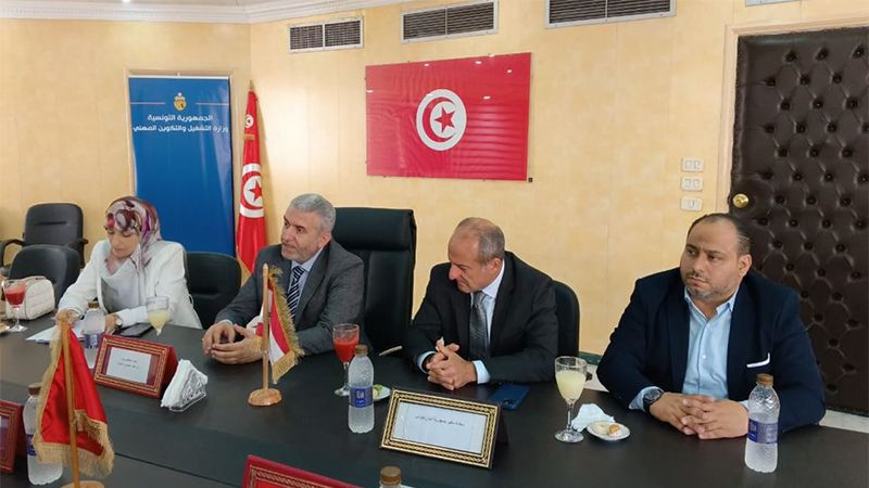 بيرم التقى وزير التشغيل التونسي: البحث في مجالات التعاون الجديدة&nbsp;