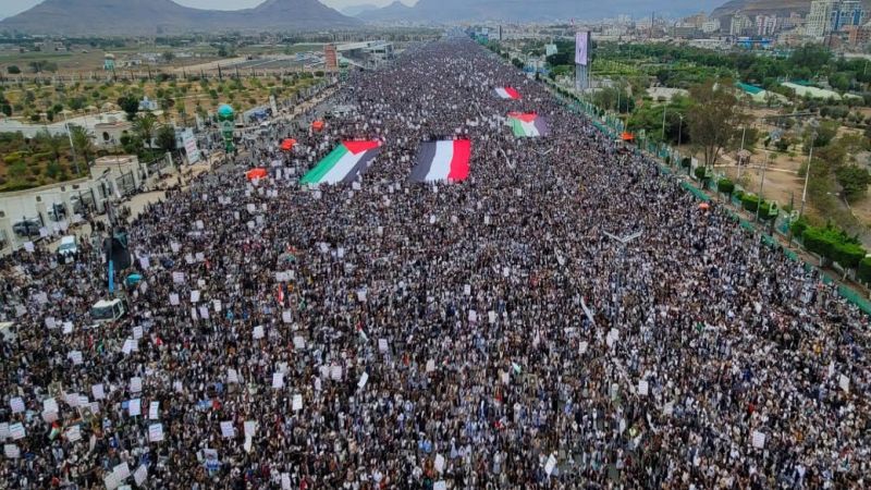 اليمن| بيان المسيرات:نشيد بالعمليات النوعية المتصاعدة للجبهات المساندة للشعب الفلسطيني في لبنان والعراق والتي لها تأثير كبير