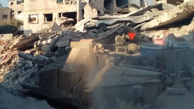 فيديو: القسام تتصدى لآليات العدو المتوغلة في حي الشجاعية بمدينة غزة