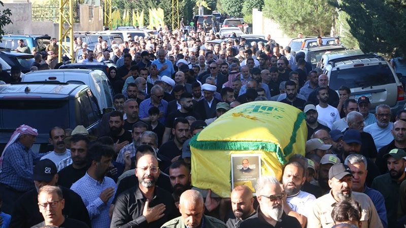 حزب الله يشيع فقيد الجهاد الشيخ يوسف خليل الحاج حسن "أبا علي"