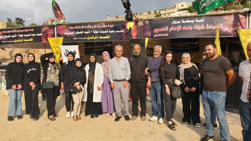 لبنان| رئيس بلدية بعلبك يجول على المضائف الحسينية ضمن نطاق المدينة