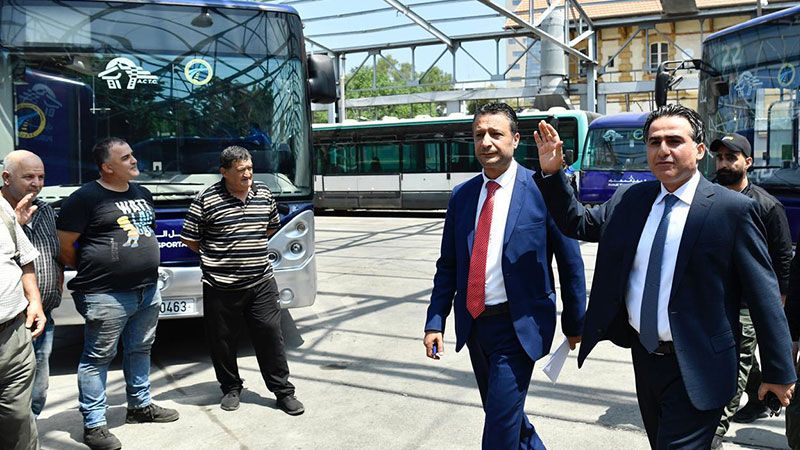 لبنان: جولة لوزير الأشغال العامة والنقل في مصلحة سكك الحديد والنقل المشترك في مار مخايل