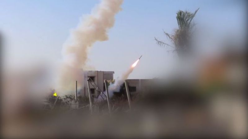 بالفيديو.. سرايا القدس تطلق رشقات صاروخية باتجاه غلاف غزة 