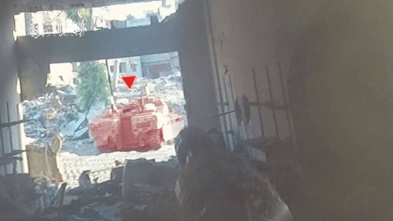 فيديو.. تصدي مجاهدي القسام للعدو في حي الشجاعية 