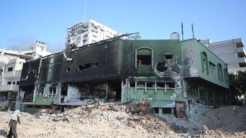 بعد ترميمه.. جيش الاحتلال يدمّر مستشفى أصدقاء المريض في غزة