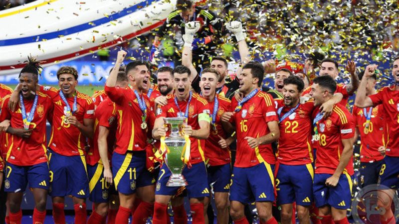 إسبانيا بطلة لأوروبا للمرة الرابعة
