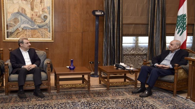 لبنان: الرئيس بري يستقبل أبو فاعور والبزري ويبحث معهما المستجدات السياسية وشؤونًا تشريعية