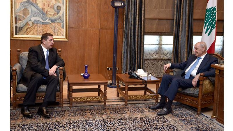 لبنان: الرئيس بري عرض مع المبعوث الروسي الأوضاع العامة في لبنان والمنطقة