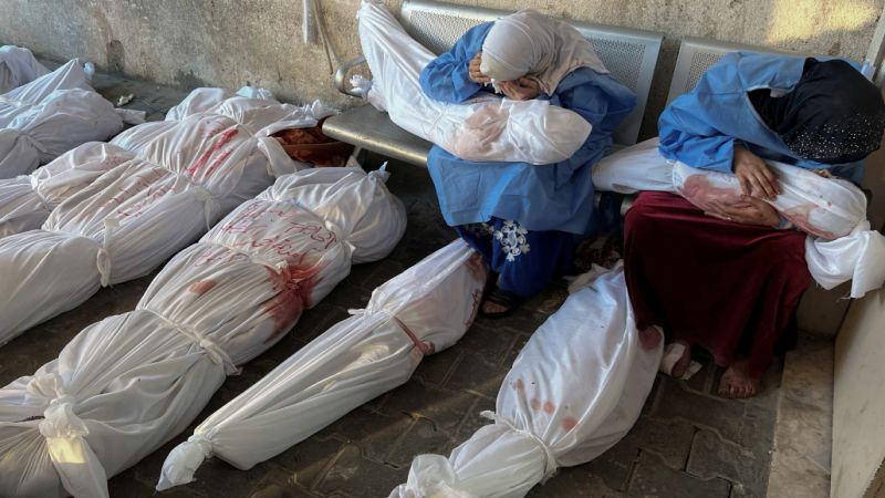 فلسطين: شهداء ومصابون في غارة "إسرائيلية" على تجمع للمواطنين في شارع الجلاء بمدينة غزة