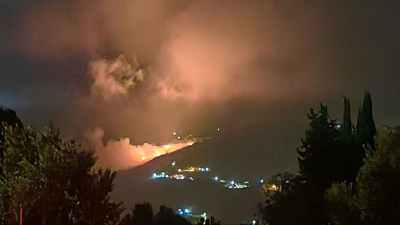 لبنان: الطيران الحربي الصهيوني يشنّ غارة جوية على وادي قيس في مدينة الخيام