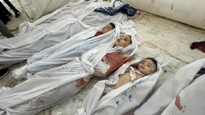 فلسطين المحتلة: 7 شهداء بينهم 3 أطفال في استهداف الاحتلال منزلًا جنوب مدينة غزة 