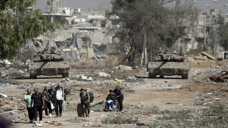 جيش الاحتلال يصدر أوامر إخلاء للسكان من الأحياء الجنوبية لمدينة خان يونس جنوبي غزّة والنزوح إلى منطقة المواصي
