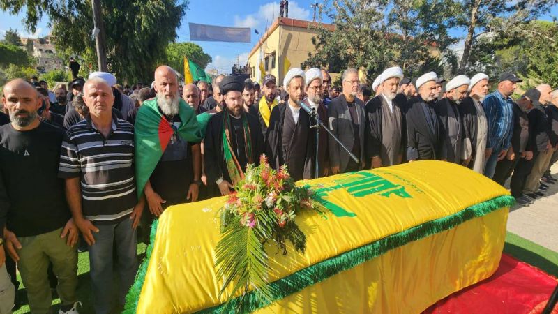 حزب الله شيّع الشّهيد السعيد عبد الله فقيه في &quot;ربّ ثلاثين&quot; الحدوديّة